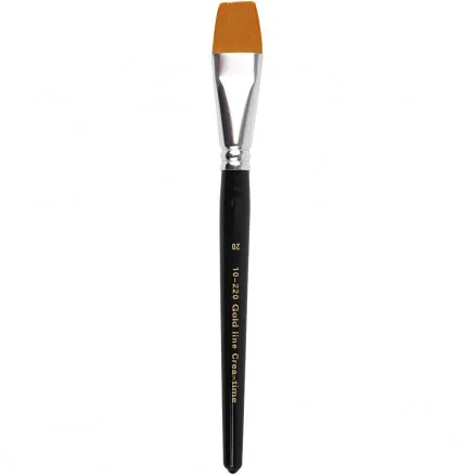 Gold Line Siveltimet, P: 21 cm, L: 24 mm, litteä, 6 kpl / 6 pk.