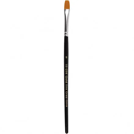 Gold Line Siveltimet, P: 18,5 cm, L: 8 mm, litteä, 12 kpl / 12 pk.