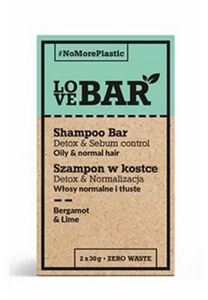 Kauneus - Love Bar Shampoo Bar Detox & Sebum Control